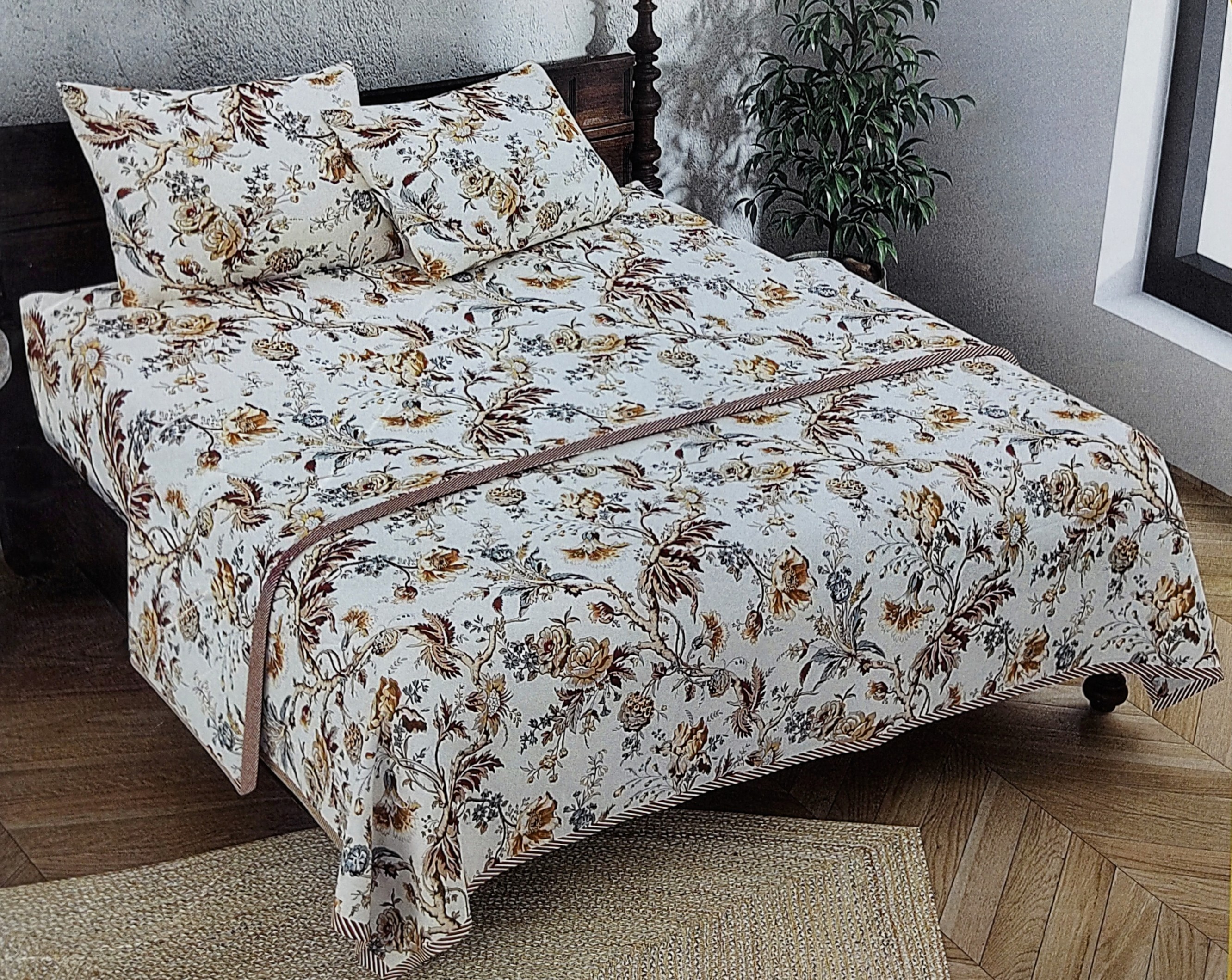 Vintage Floral Dohar