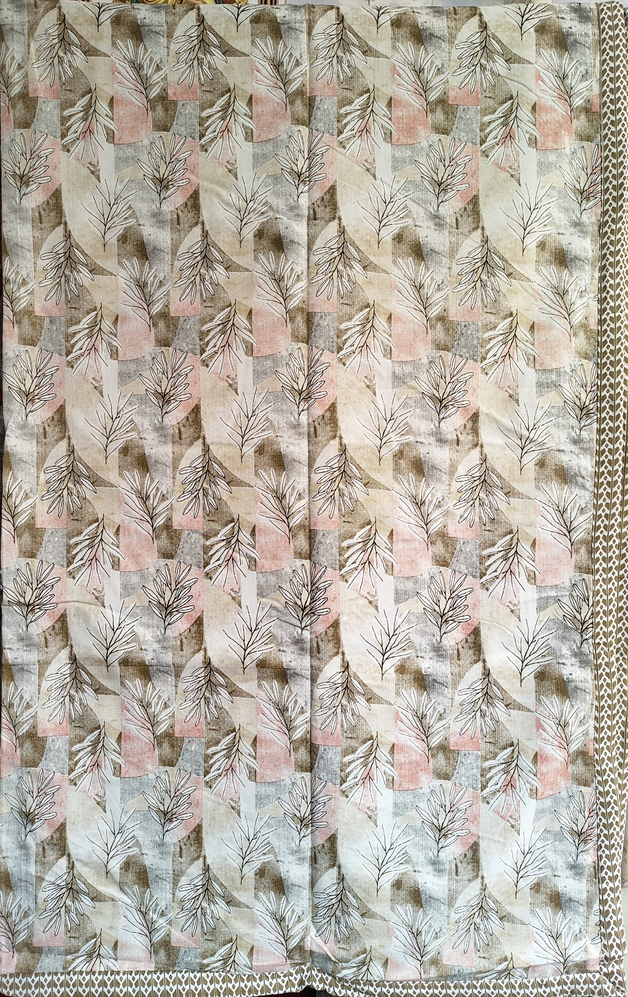 Floral Ac dohar pair