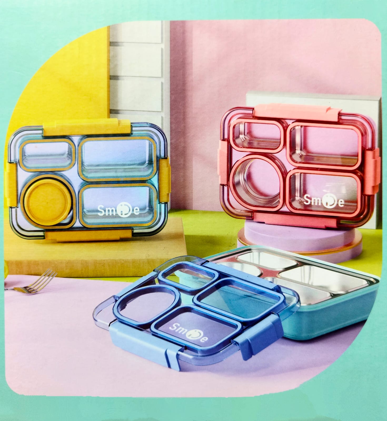 Kids & Adults steel lunch box