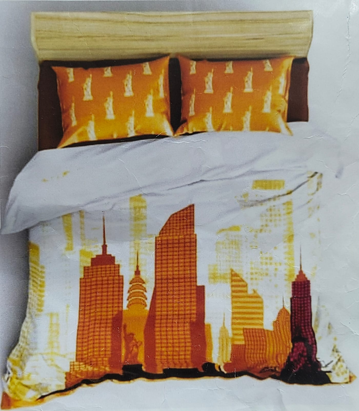 New York cityscape bedsheet
