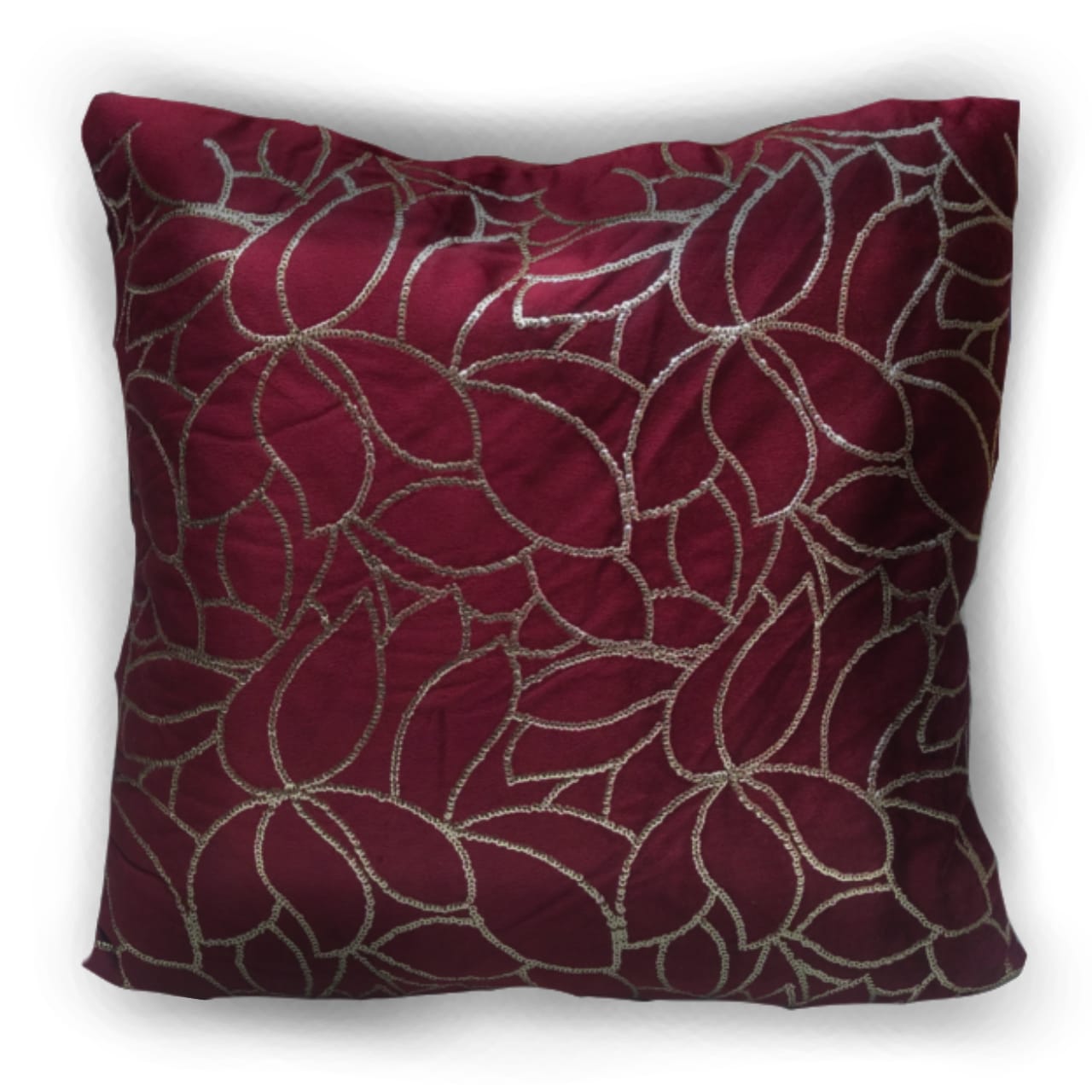 Modern floral cushion cover