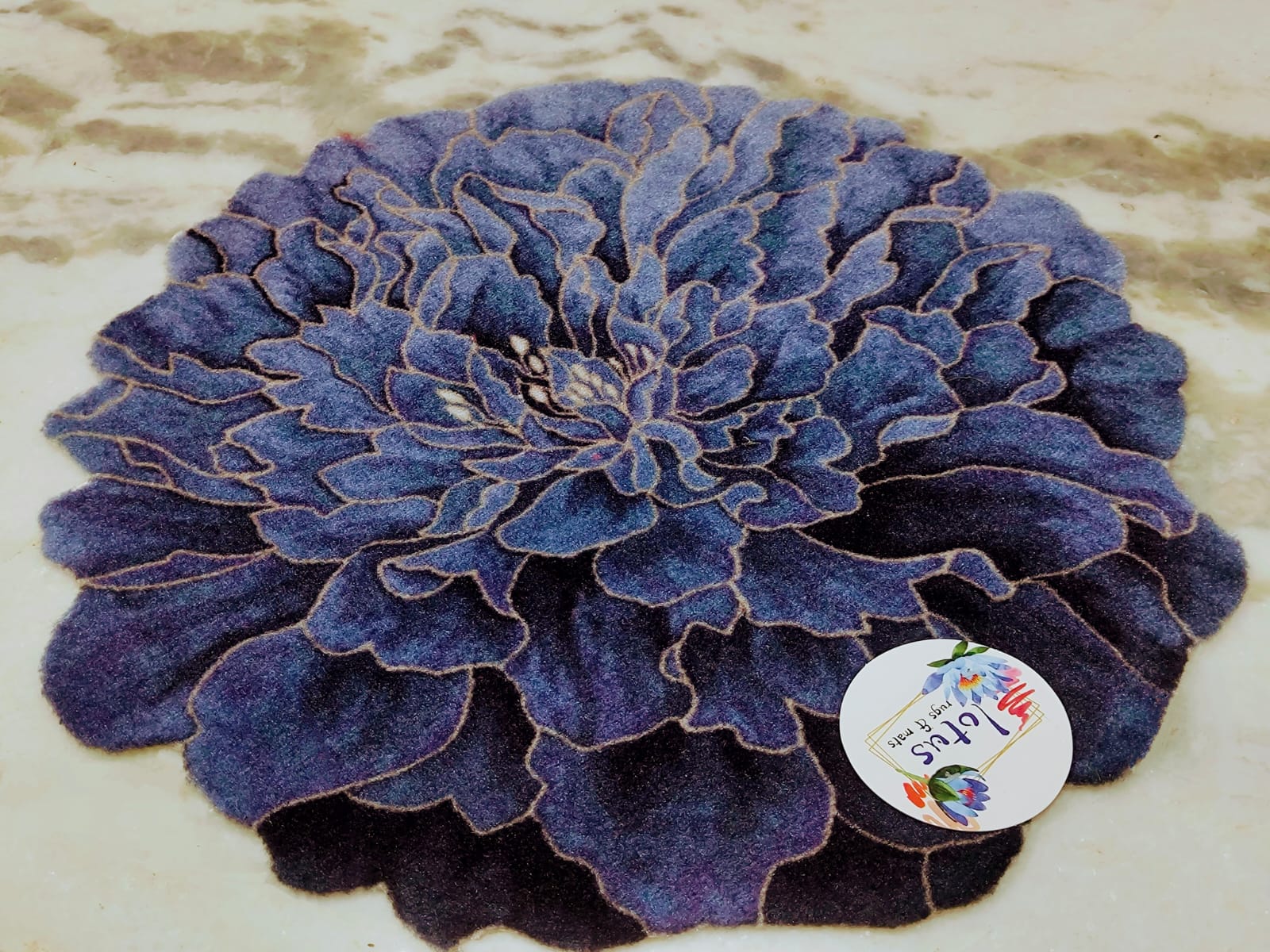 Indigo latus bloom mat